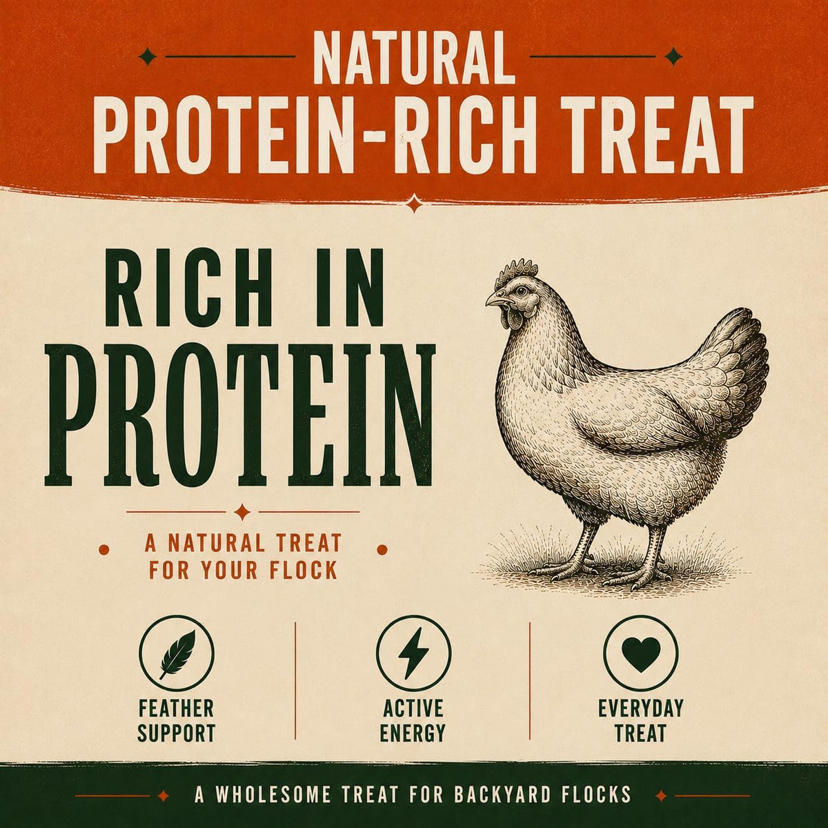 5lb Dried Mealworms - High Protein Treat for Chickens & Birds