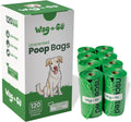 Dog Poop Bags Rolls, 120 Count Unscented Doggie Poop Bags, Leak-Proof, Easy Pet Waste Cleanup