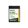 6V Tab Top Battery for Feeders - 5Ah, Rechargeable