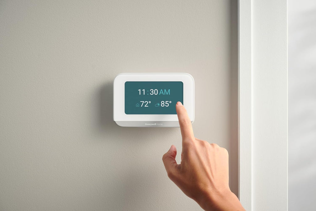 X7B Smart Wi-Fi Programmable Thermostat | Humidity Monitoring, 4.3" Customizable Touchscreen Display, Energy Star