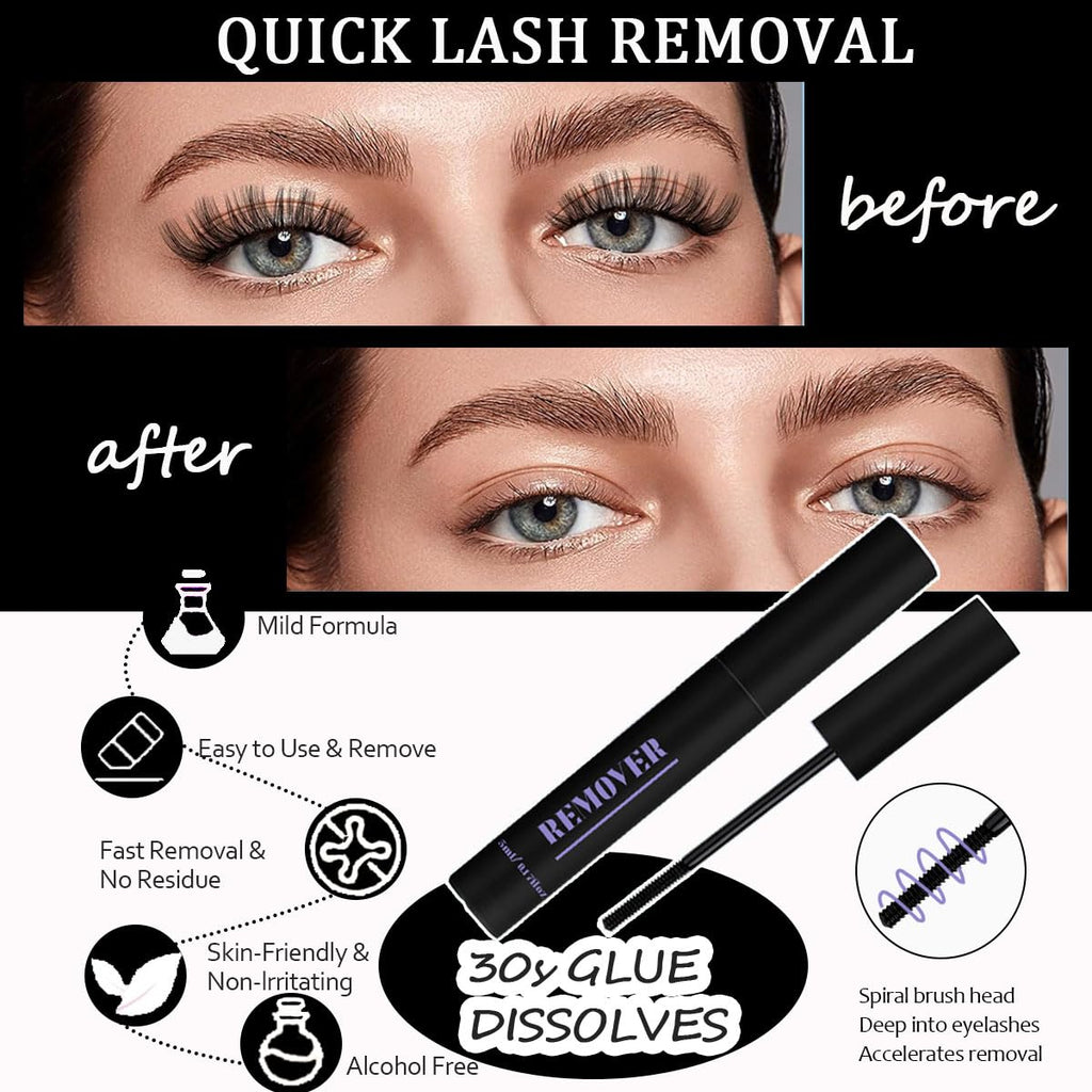 Lash Bond and Seal Kit 4 Pcs DIY Lash Extension