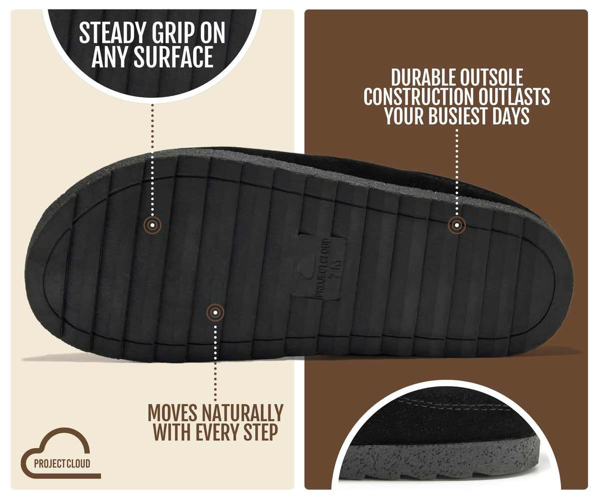 100% Genuine Suede Clogs for Women & Womens Mules