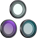 UV CPL ND Filter Kit for Insta360 GO 3S | 3 Pack ND4 UV CPL 28 Multi-Layer Coated Polarizer Neutral Density