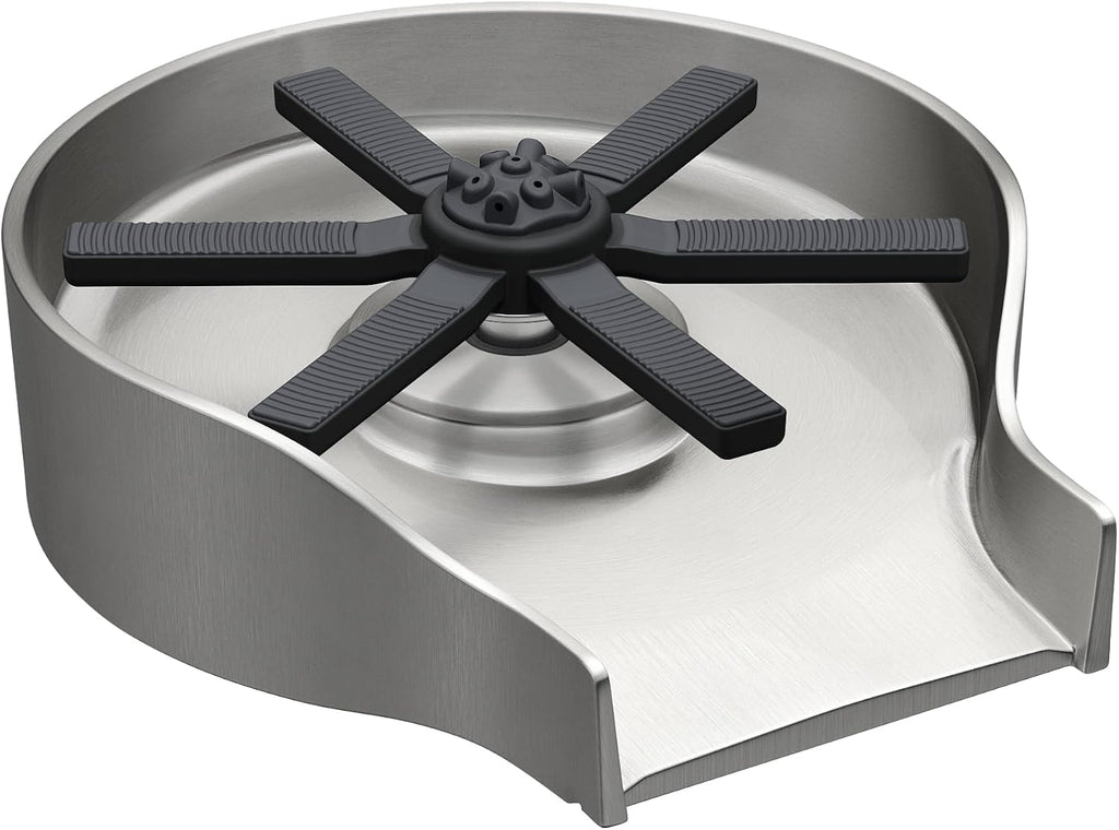 CleanMate Glass Rinser for Kitchen Sink in Spot-Free Stainless Steel Color Finish, KGR-500SFS