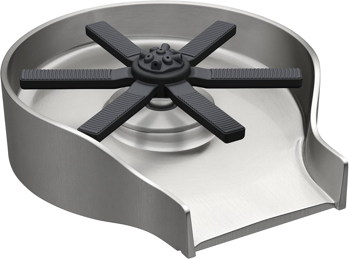 CleanMate Glass Rinser for Kitchen Sink in Spot-Free Stainless Steel Color Finish, KGR-500SFS