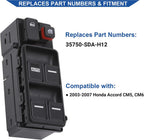 Master Power Window Switch for 2003-2007 Honda Accord CM5 CM6 Sedan
