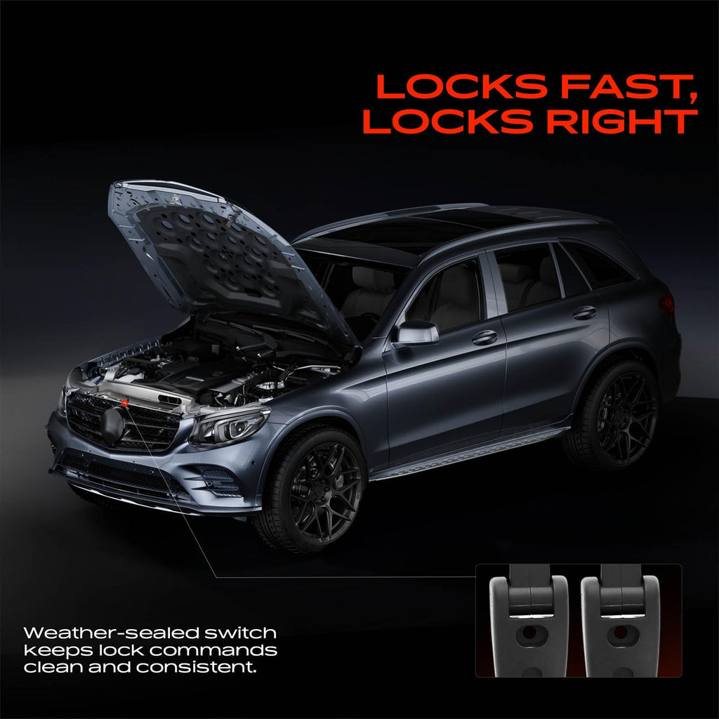 A-Premium Hood Latch Lock Compatible with Blue Bird & Mack