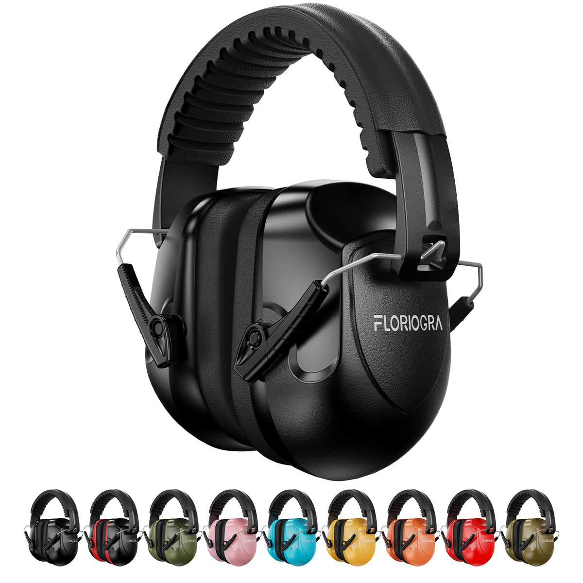 Noise Reduction Ear Muffs, NRR 34dB Ear Protection for Adults