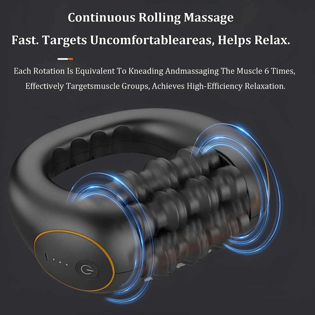 Marvixor Sculpt Roller - Electric Muscle Roller for Post, 3 Intensity Levels & 4.5H Battery Life, Ergonomically