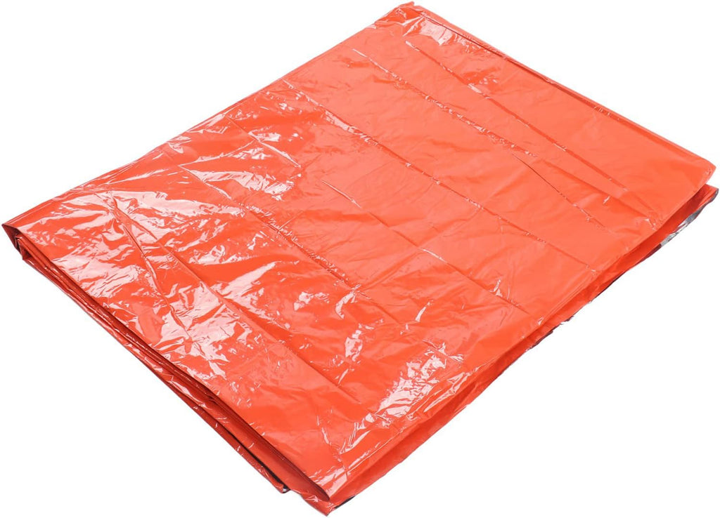 Emergency Survival Shelter Tent, Single Layer Thermal Aluminum Tent with Bracelet for Earthquake Relief, Wind and
