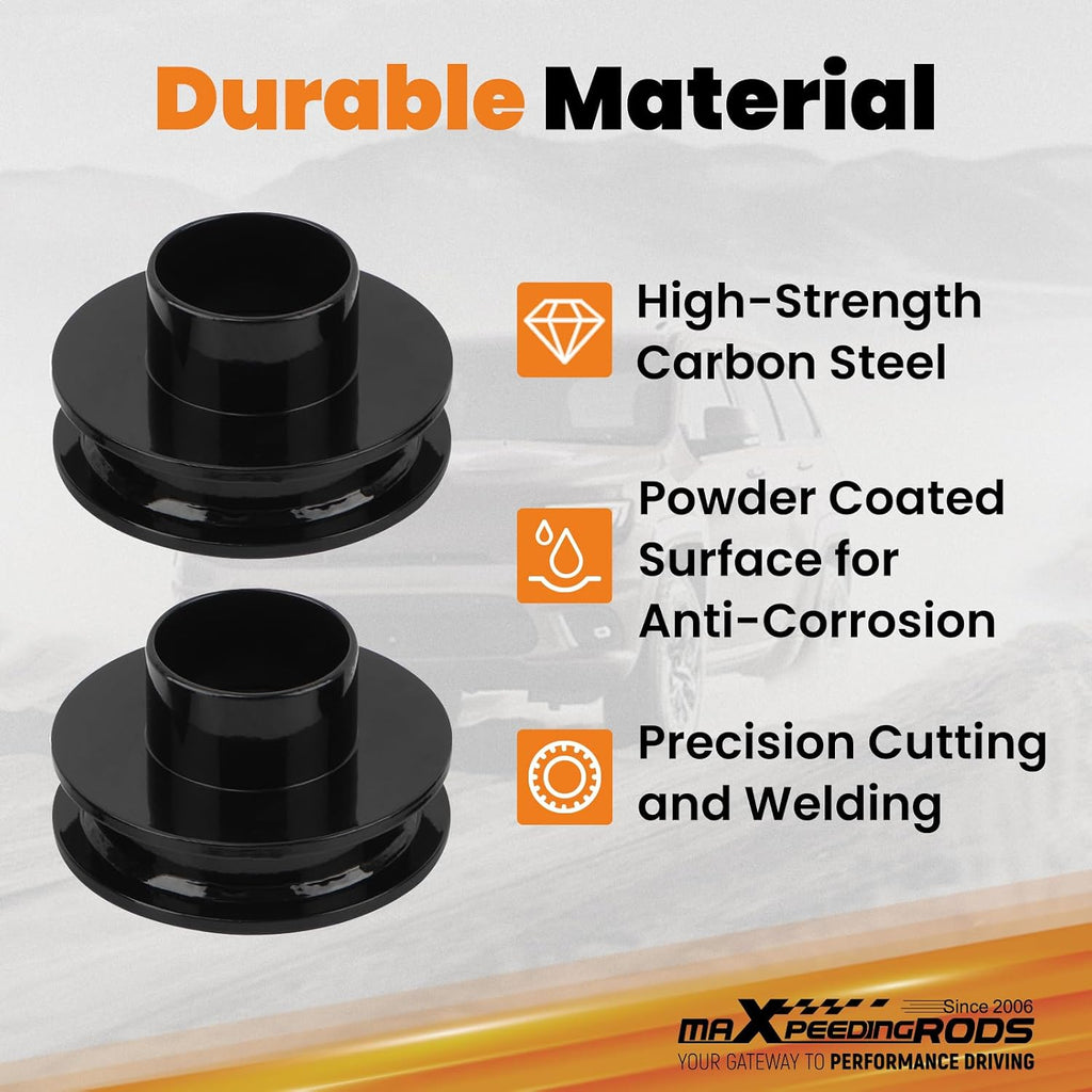 maXpeedingrods 3" Lift Kit for Dodge Ram 1500 2500 3500 2WD 1994-2013, Front and Rear Leveling Lift Kit