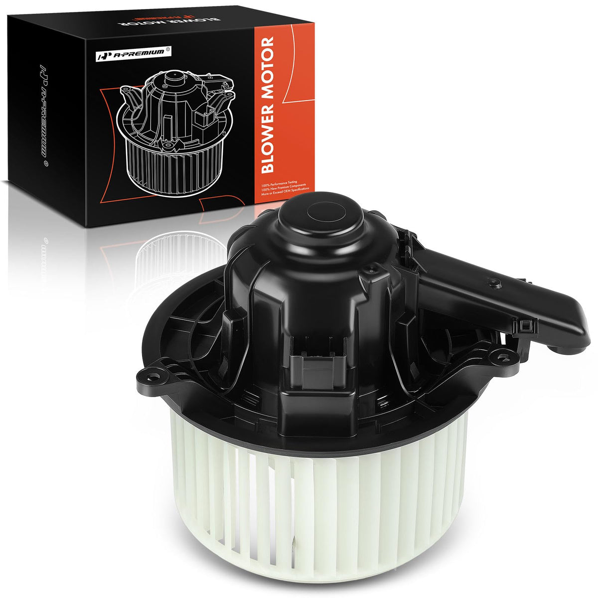 A-Premium Front HVAC Heater Blower Motor with Fan Cage
