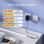 BTF-LIGHTING 5V 6A 30W Power Supply Adapter ETL Listed, Class 2