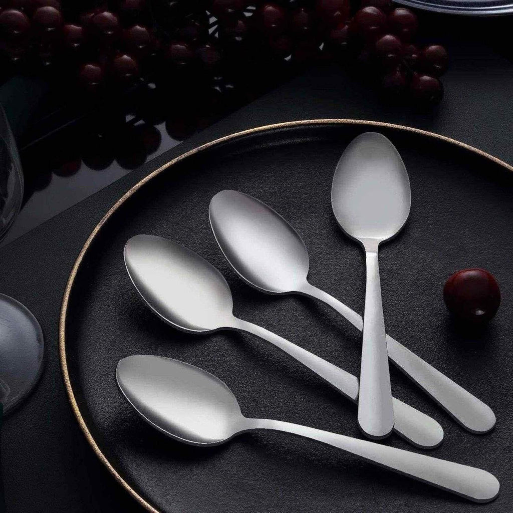 36-Piece Tea Spoons Set Silverware - Only for Home, Kitchen or Restaurant - Mirror Polished, Dishwasher Safe 6.7 inch