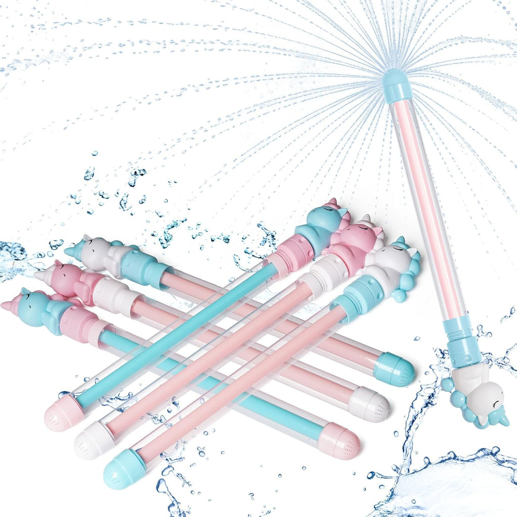 6 PCS Firework-Shaped Spray Water Gun for Kids,Cute Squirt Guns for Swimming Pool Beach Summer Outdoor Water Party Games