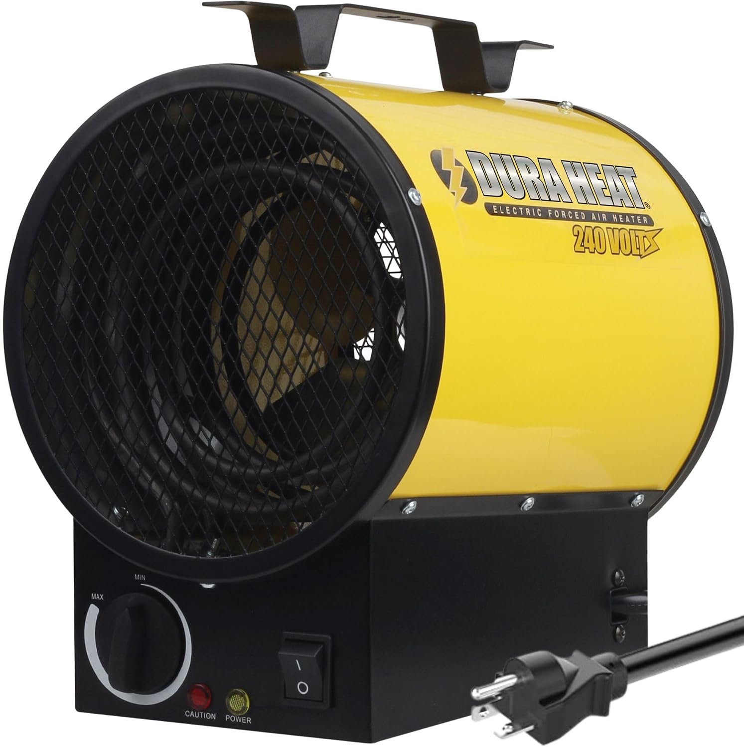 240V Electric Space Heater for Garage, 3750W, 12800 BTU - EUH4000 | 6-20P Plug, Electric Industrial Garage Heater