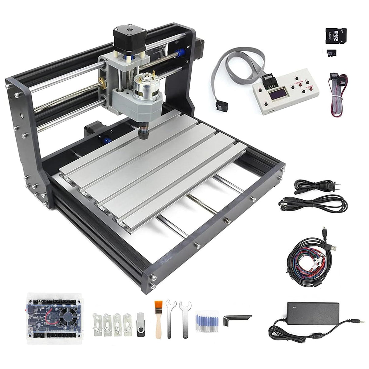 CNCTOPBAOS 3018-PRO CNC Router Engraving Machine w/GRBL Offline Controller