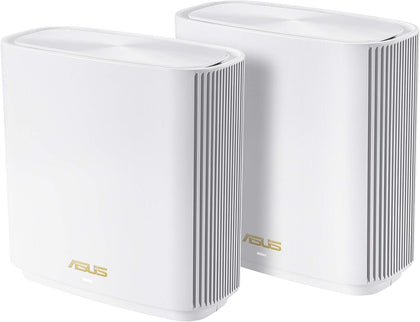 ZenWiFi AX6600 Tri-Band Mesh WiFi 6 System (XT8 2PK) - Whole Home Coverage up to 5500 sq.ft & 6+ Rooms, AiMesh
