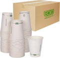 GreenStripe Disposable Paper Hot Cups, 12 oz, 1000 Count