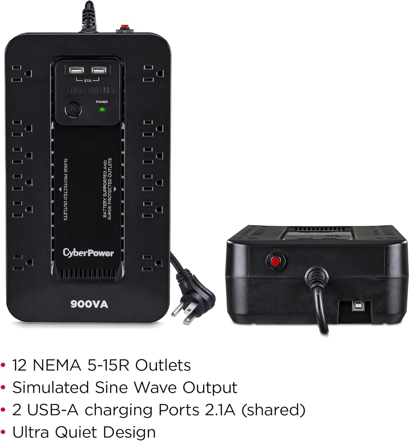ST900U Standby UPS Battery Backup and Surge Protector