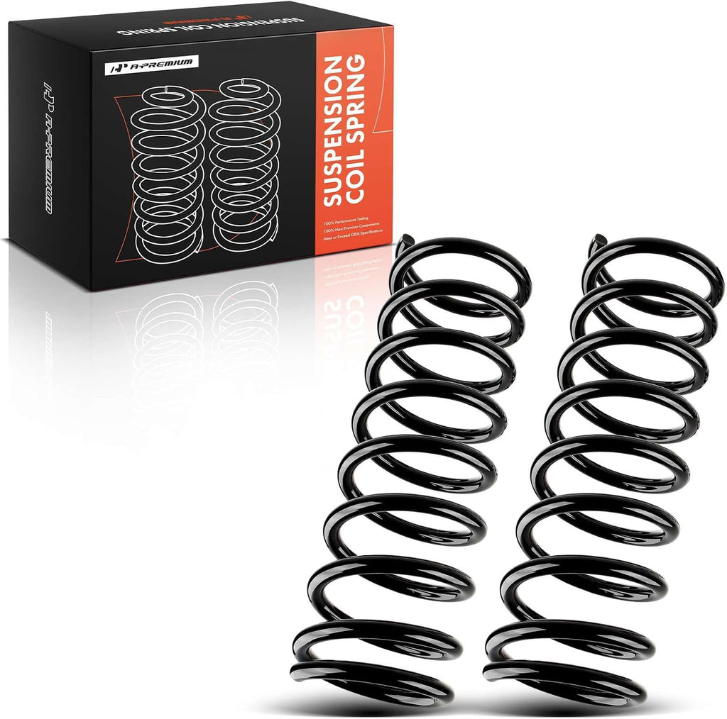 A-Premium Rear Suspension Coil Spring Set Compatible with Ford, Mazda