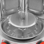 Commercial Shawarma Machine, 110V 3000W Vertical Rotisserie with 2 Heaters