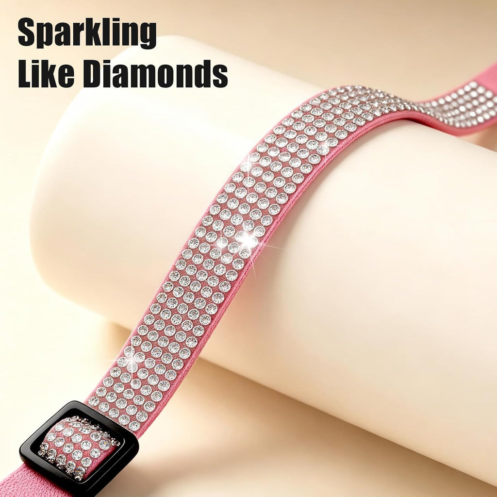 Rhinestone Cat Collar Breakaway (Pink)