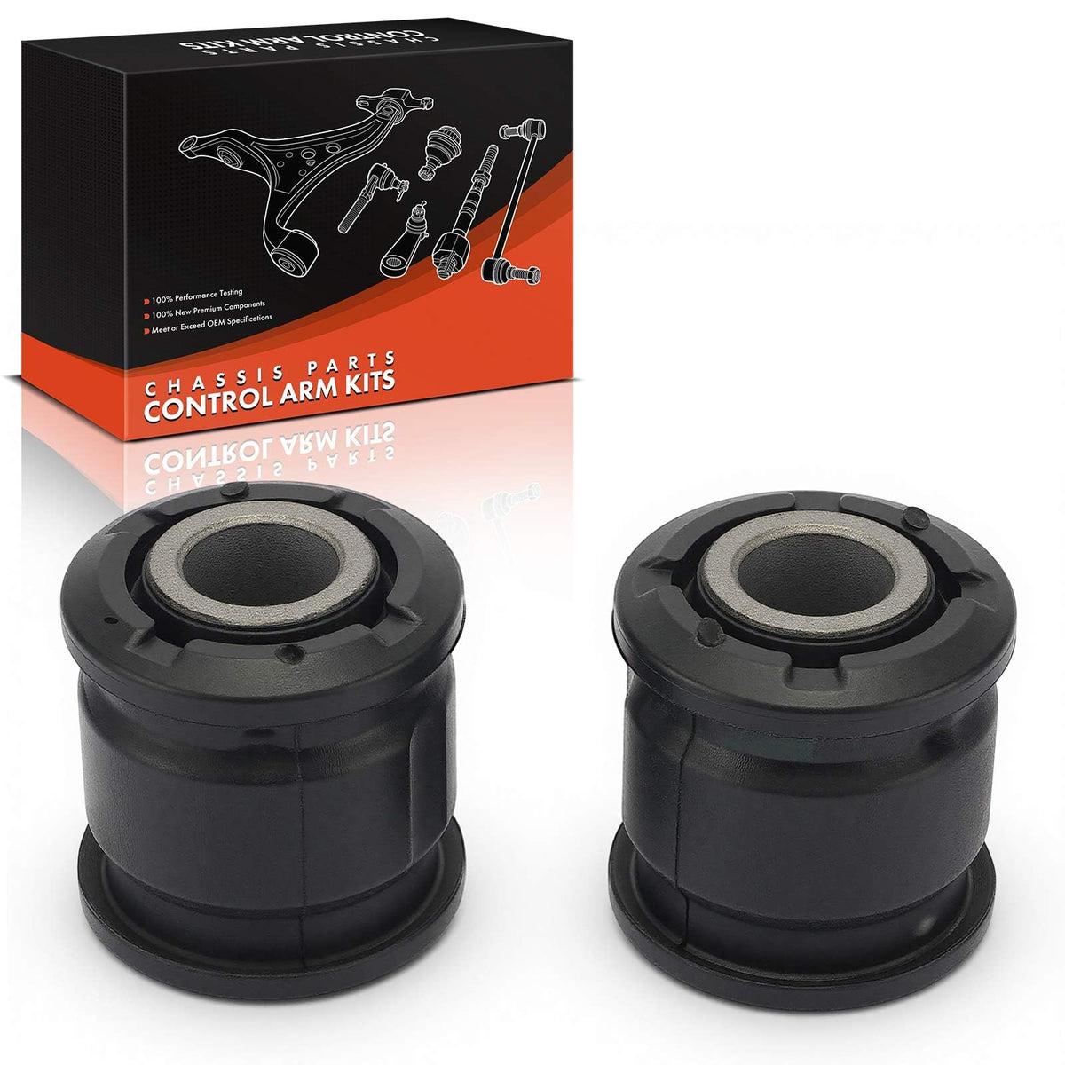 A-Premium 2-Pack Rear Control Arm Bushing Kits, Compatible with Subaru