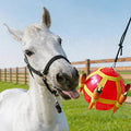 Horse Treat Ball & Horse Stall Toys (Red)