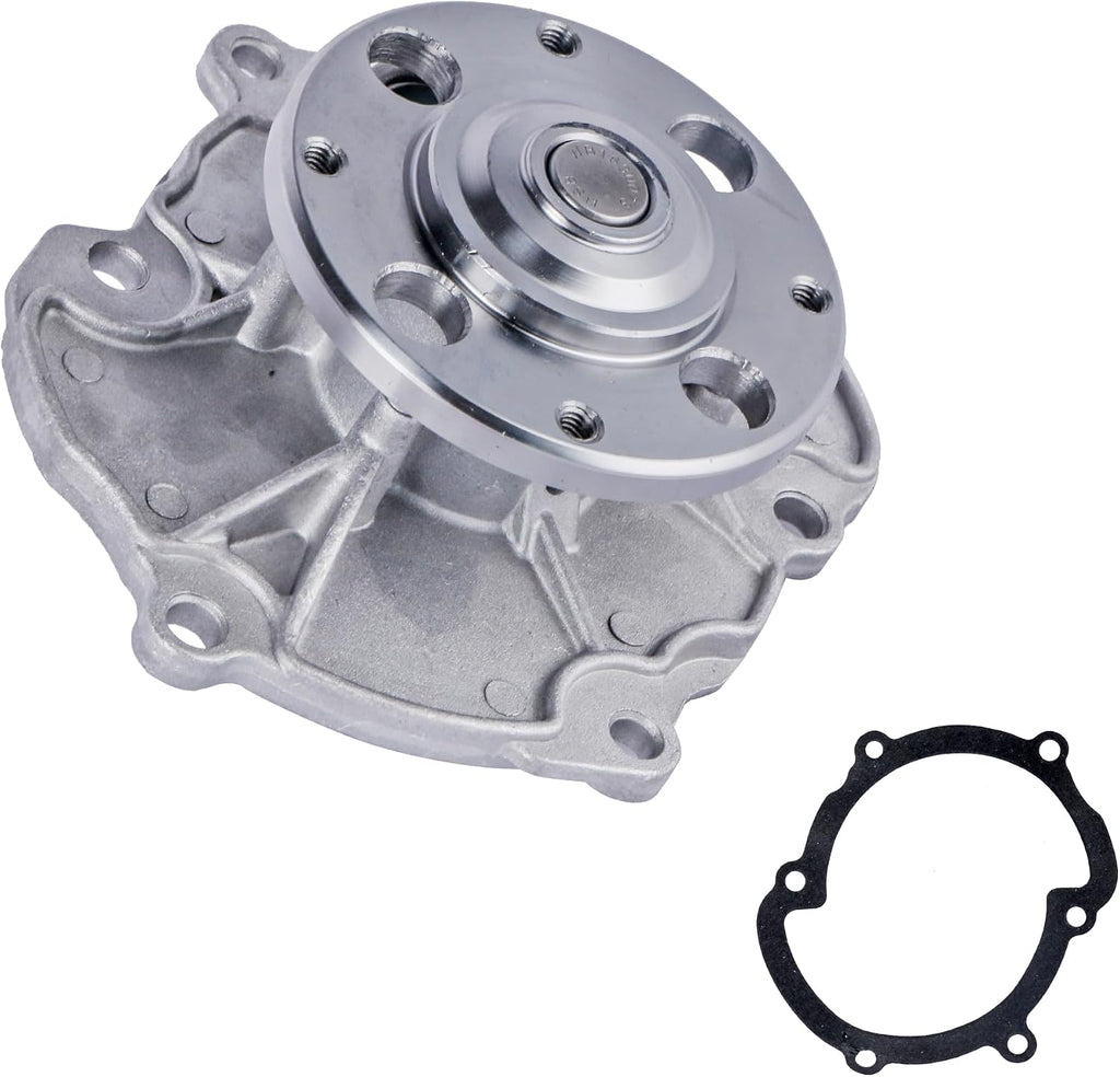 AW5103 Engine Aluminum Water Pump W/Gasket Compatible with Chevy Camaro Equinox Malibu, Buick Allure LaCrosse, GMC Acadia, Cadillac SRX, Pontiac, Saab, Saturn, Suzuki
