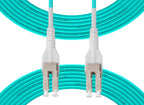 OM3 LC to LC Fiber Patch Cable Multimode 2M(7ft), 5Pack