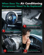 SCITOO AC Compressor fit for Nissan for Altima 2.5L 2002-2006
