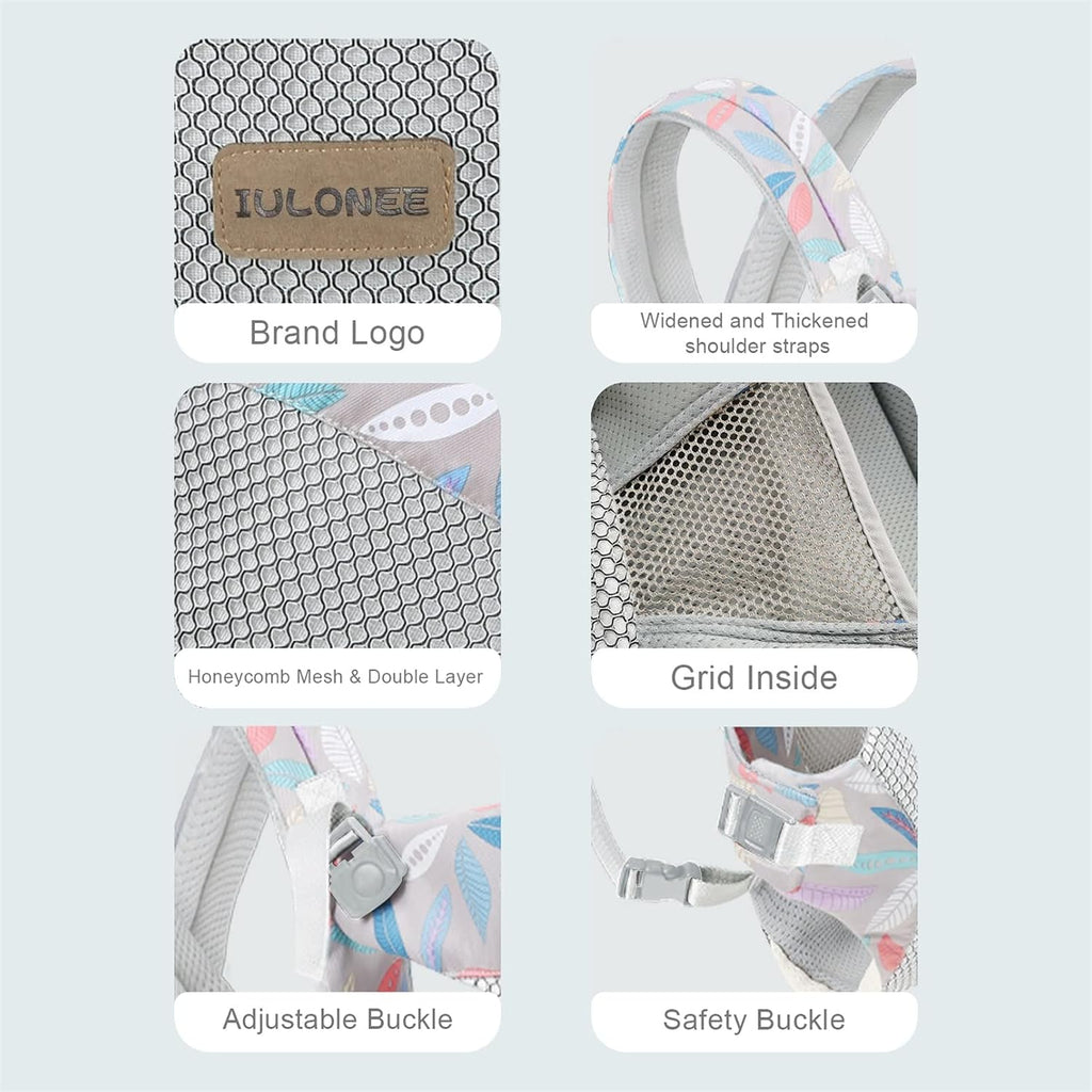 Baby Carrier Wrap Backpack Carry for Newborn Holder Carriers Blue | Portable Infants Carrier Newborn to Toddler
