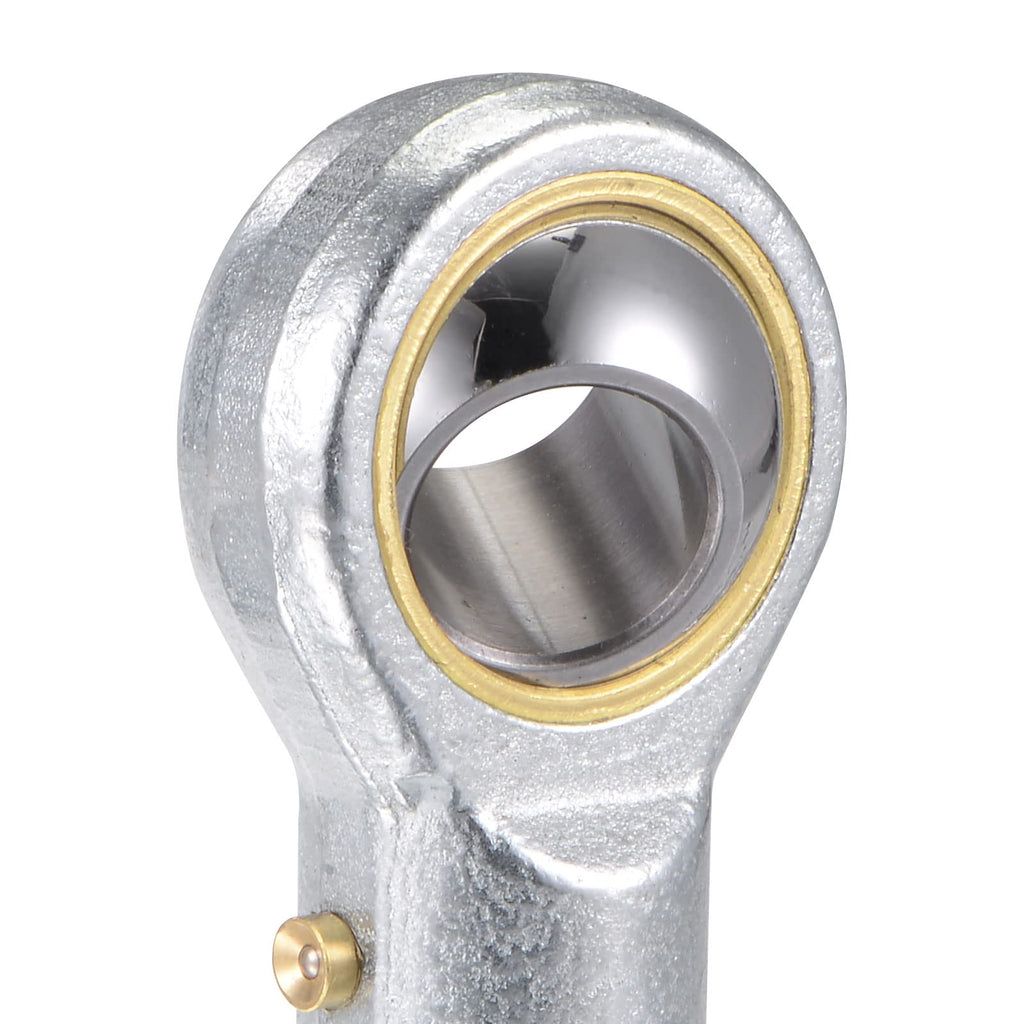 uxcell PHS16 Spherical Rod End Bearing 16mm Bore Self-Lubricated Joint Bearing M16x2.0 Right Hand Female Thread Connector