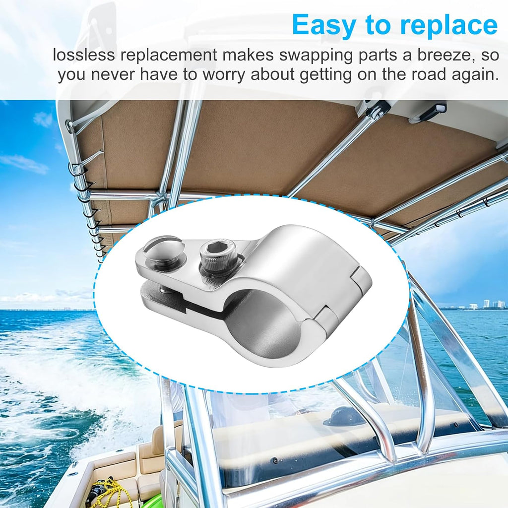 4PCS 316 Stainless Steel Bimini Top Hardware 7/8" (22mm)