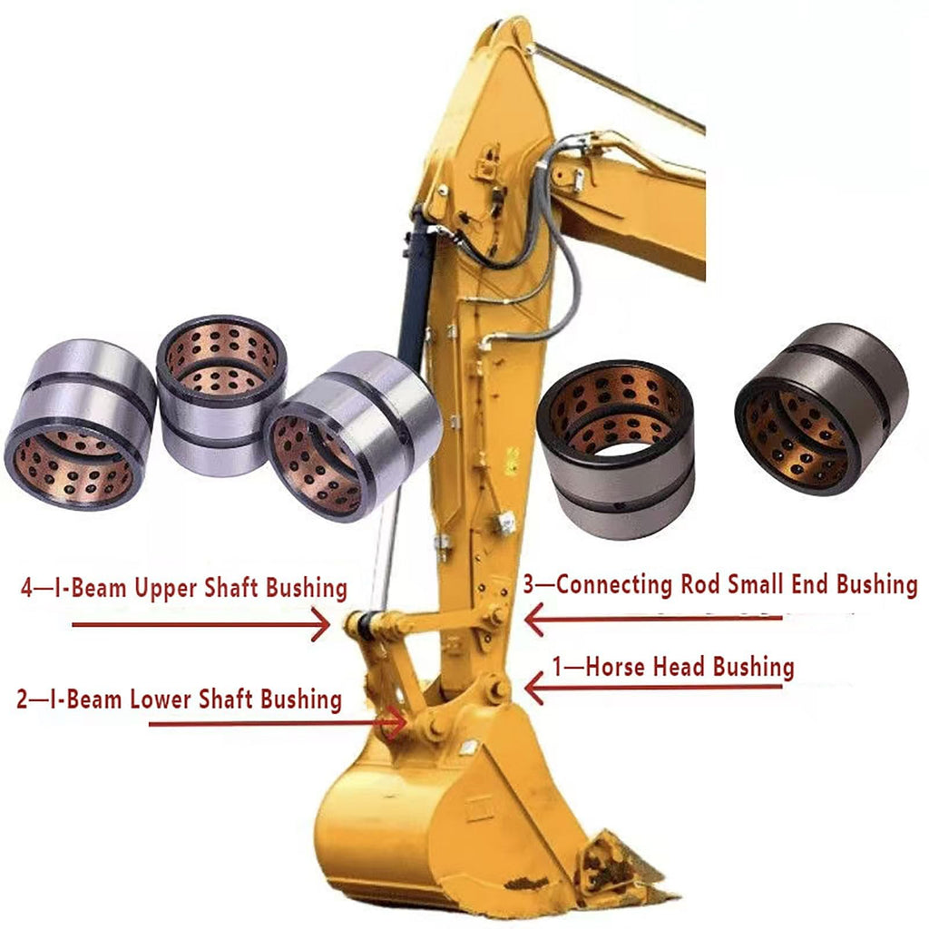 Bucket Bushing for Compatible CAT 305.5 306 307 308 311 312 313 315 320 323 325 326 (2PCS)(308,3)