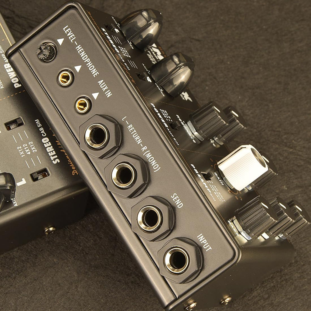 Guitar Effect Pedal Amplifier Simulation for Electric Guitar - All - analog Guitar Amp Speaker Simulator Pedal (Black)