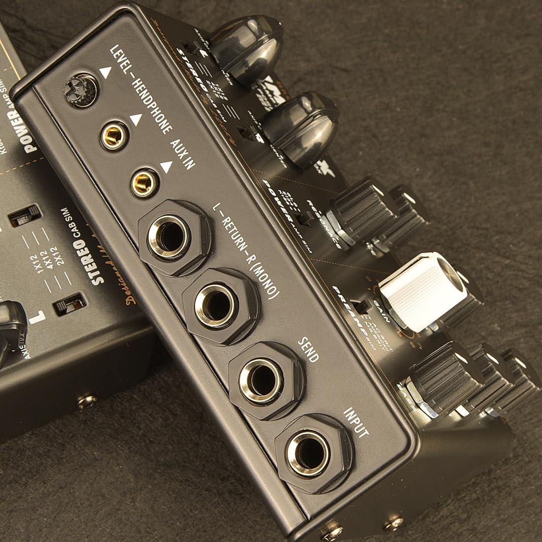 Guitar Effect Pedal Amplifier Simulation for Electric Guitar - All - analog Guitar Amp Speaker Simulator Pedal (Black)
