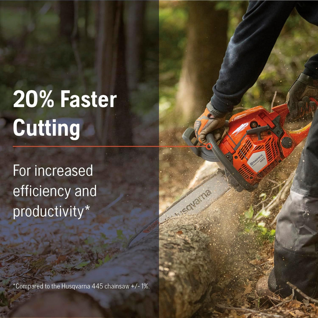 445S Gas Chainsaw 18 Inch, 50-cc 3-HP, 2-Cycle X-Torq Engine, with Automatic Oiler