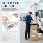 300 Pcs Packing List Envelopes 6''x10'', Adhesive Shipping Sleeves Clear Shipping Label Pouches for Mailing