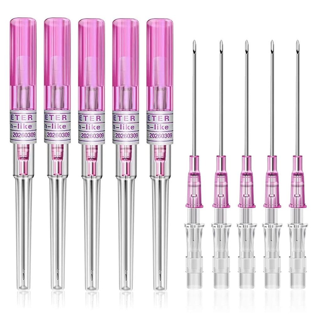 Catheter Piercing Needles 10PCS 20G Hollow Tubes for Body Jewelry