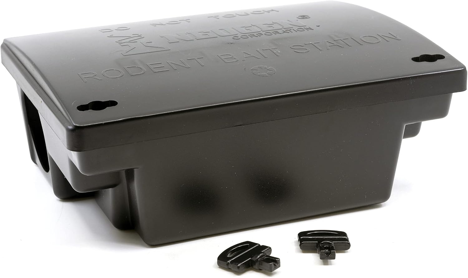000550 Rodent Bait Station, Black