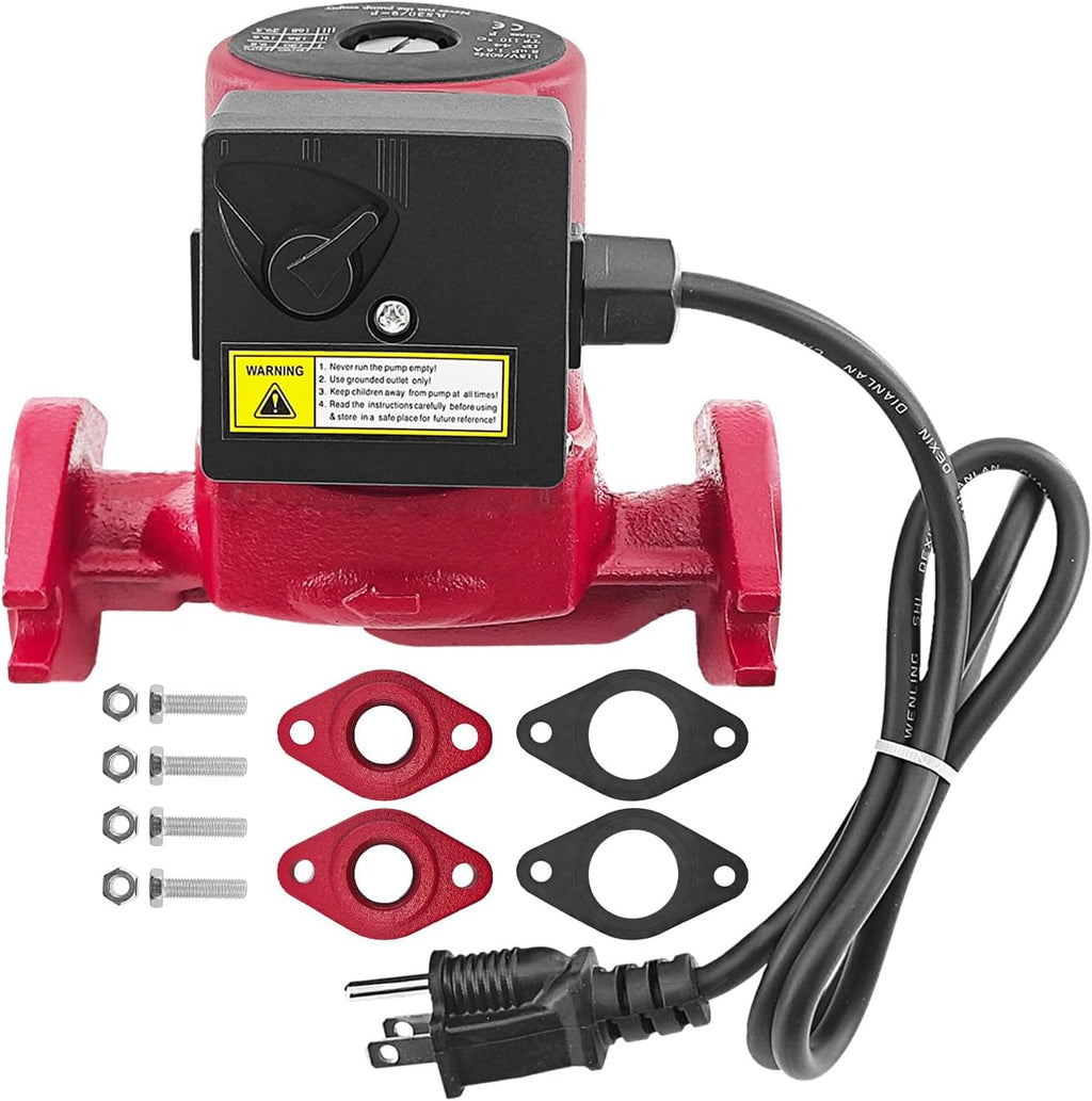 UPS26-99FC Circulator Pump, 115V, 1/6HP, Three-Speed, Stainless Steel