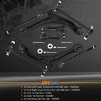 8 Pcs Front Lower Control Arm Kit for Honda Odyssey