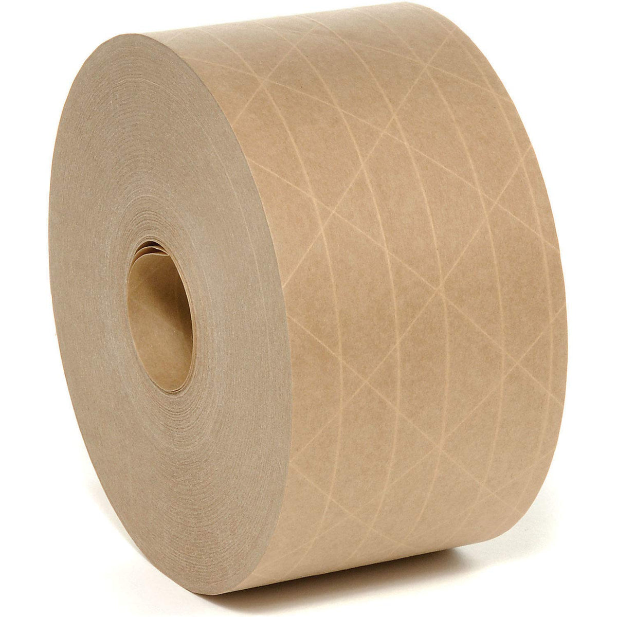 Hi Tech Reinforced Water Activated Tape, 5 Mil, 3" x 450', Tan, Lot of 10