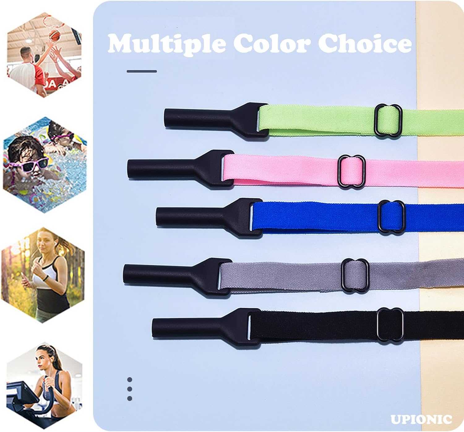 Adjustable Kids Glasses Strap, 5Pcs No Tail Spectacle Straps, Kid's Eyewear Holder Strap For Boy And Girl
