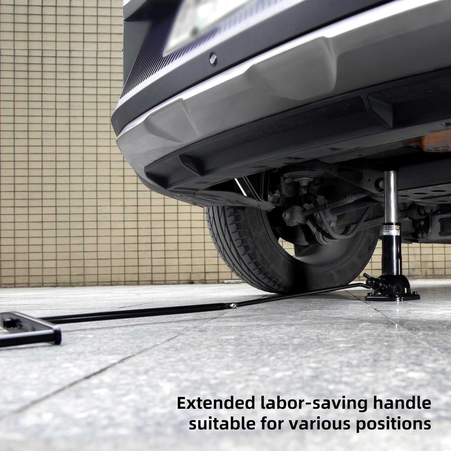 Car Jack 2 Ton and Jack Stand in One, 4000 lb Capacity, Off-Road Use (8.16" - 19.09") Screw tire Jack fit Ford F150