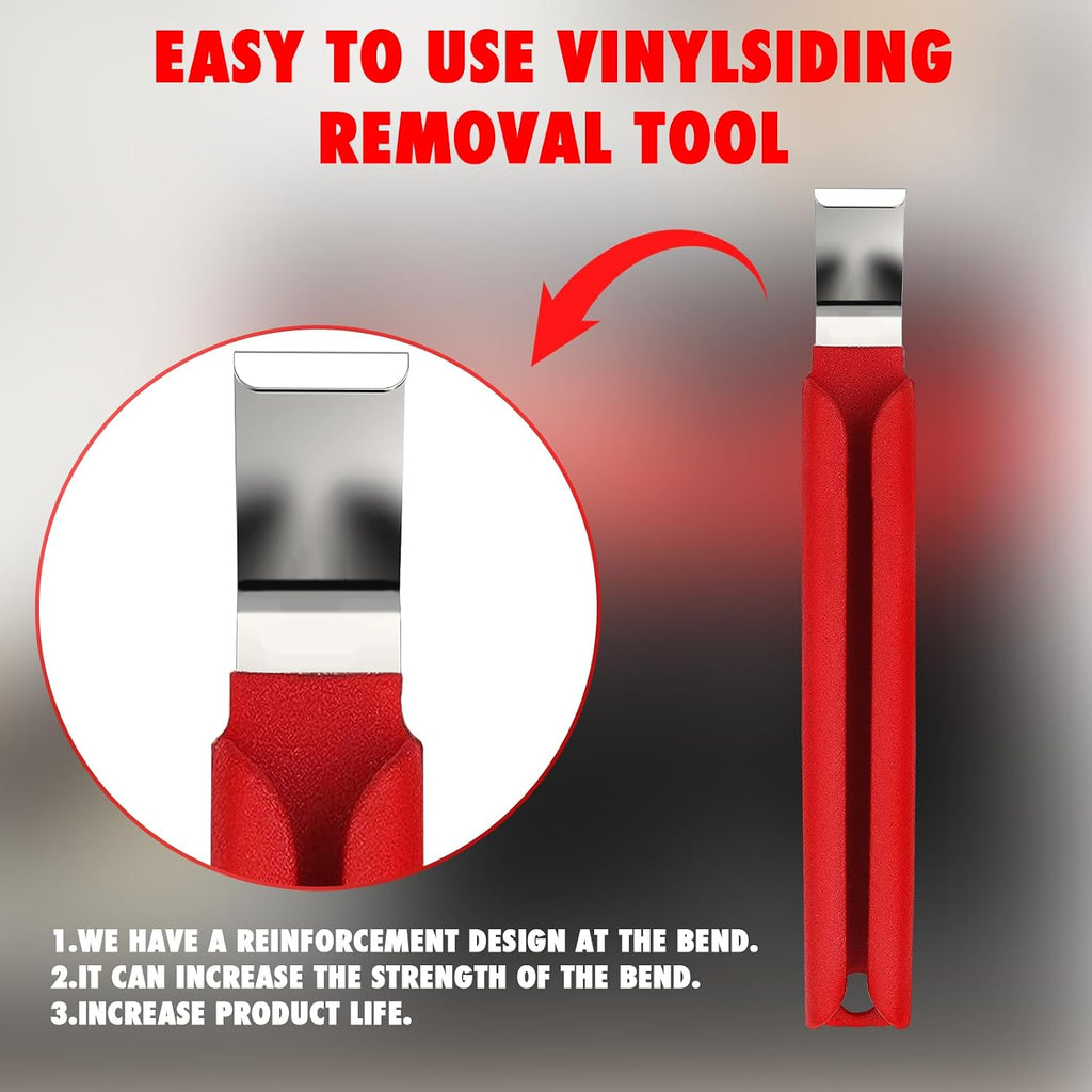 7 Inches Vinyl Siding Removal Tool with Extra Long Handle