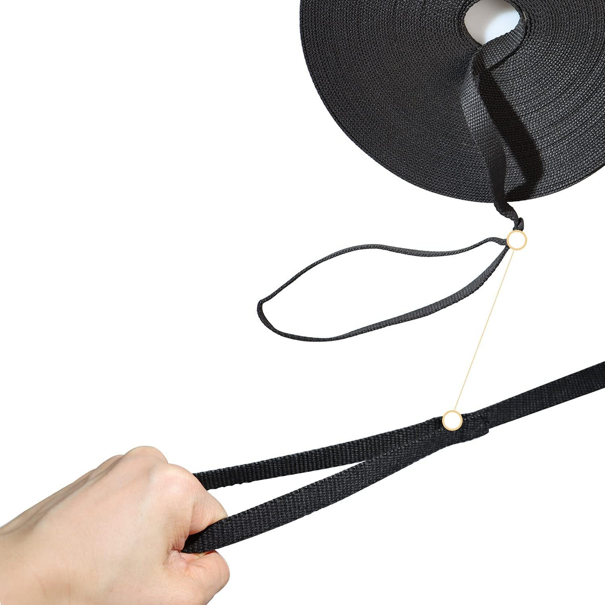 Long Dog Leash for Small Medium Large Dogs, Dog Training Leash for Outside Yard Obedience Recall Training or Camping