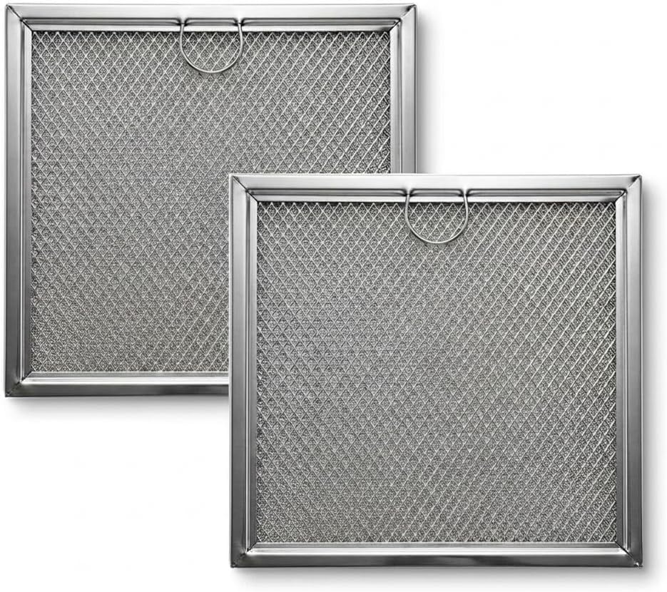 Microwave Grease Filter for Samsung ME19R7041FG/AA,SMH1926B/XAA, ME19A7041WS/AA,ME20H705MSB/AA, SMH1926S/XAA,SMH1926W/XAA(2PCS)